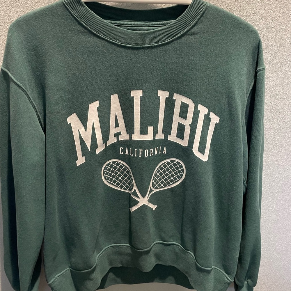 Green Abercrombie and Finch Sweatshirt